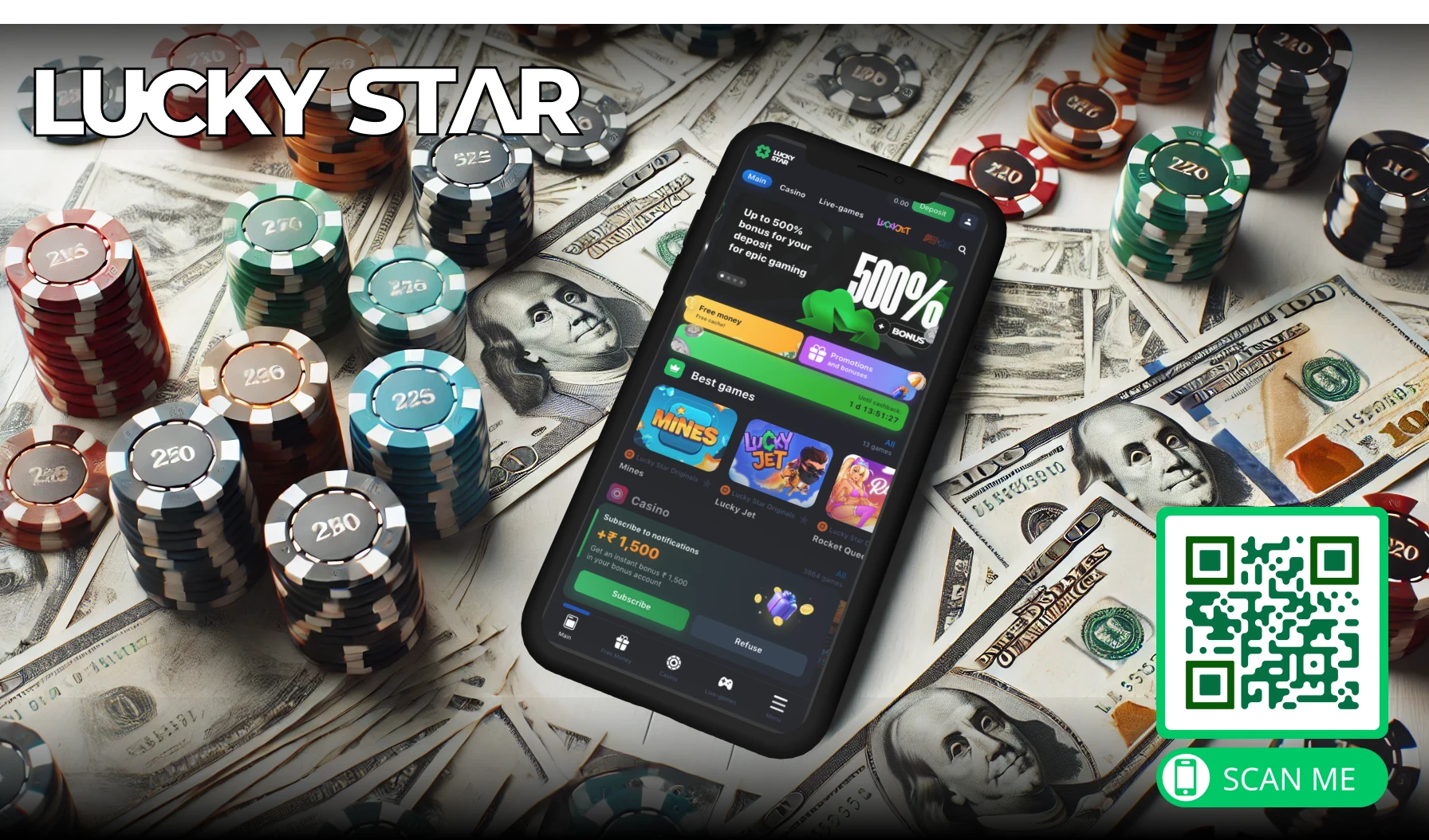 Don't Just Sit There! Start Lucky Star Bonus